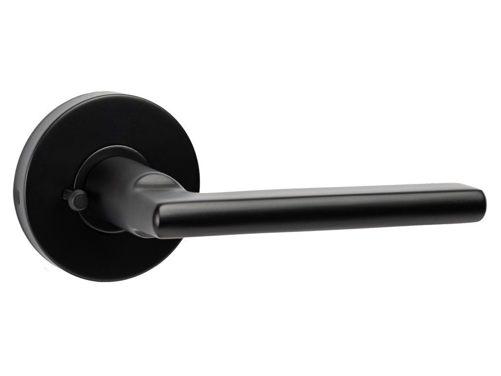 Nova Simplicity Interior Door Lever in Black