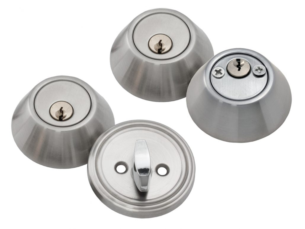 Nova Uranus Interior Deadbolt in Brushed Stainless Steel