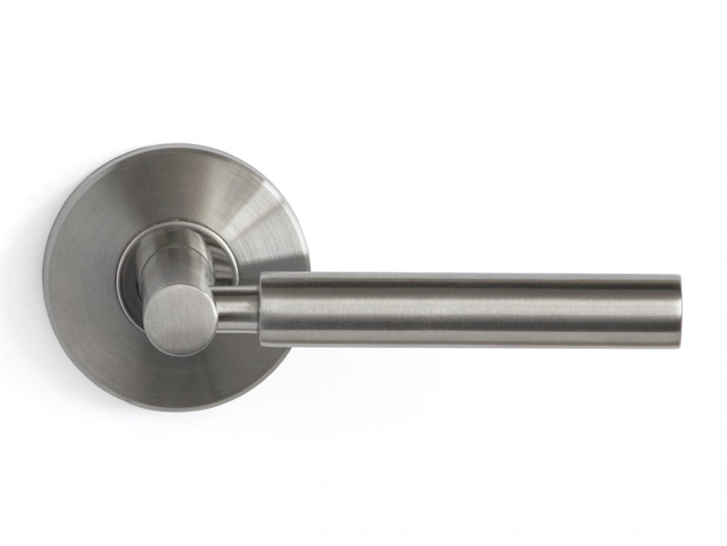 Nova Venus Interior Door Lever in Brushed Satin Nickel