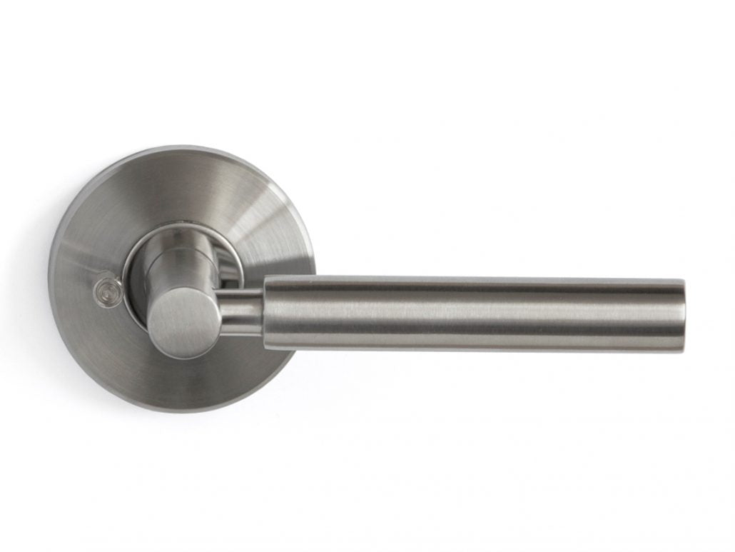 Nova Venus Interior Door Lever in Brushed Stainless Steel
