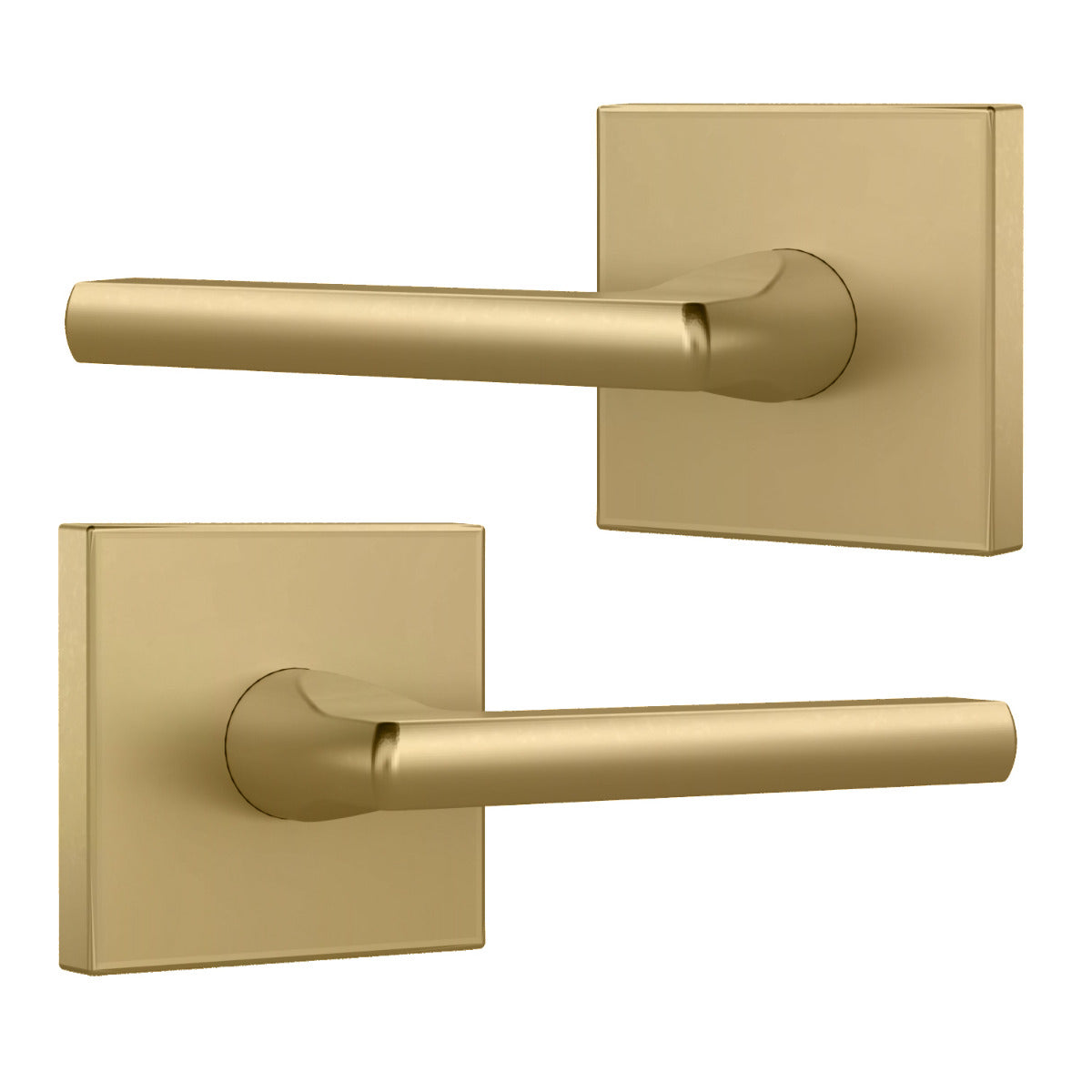 Mega Handles Prime Lever Satin Brass SB