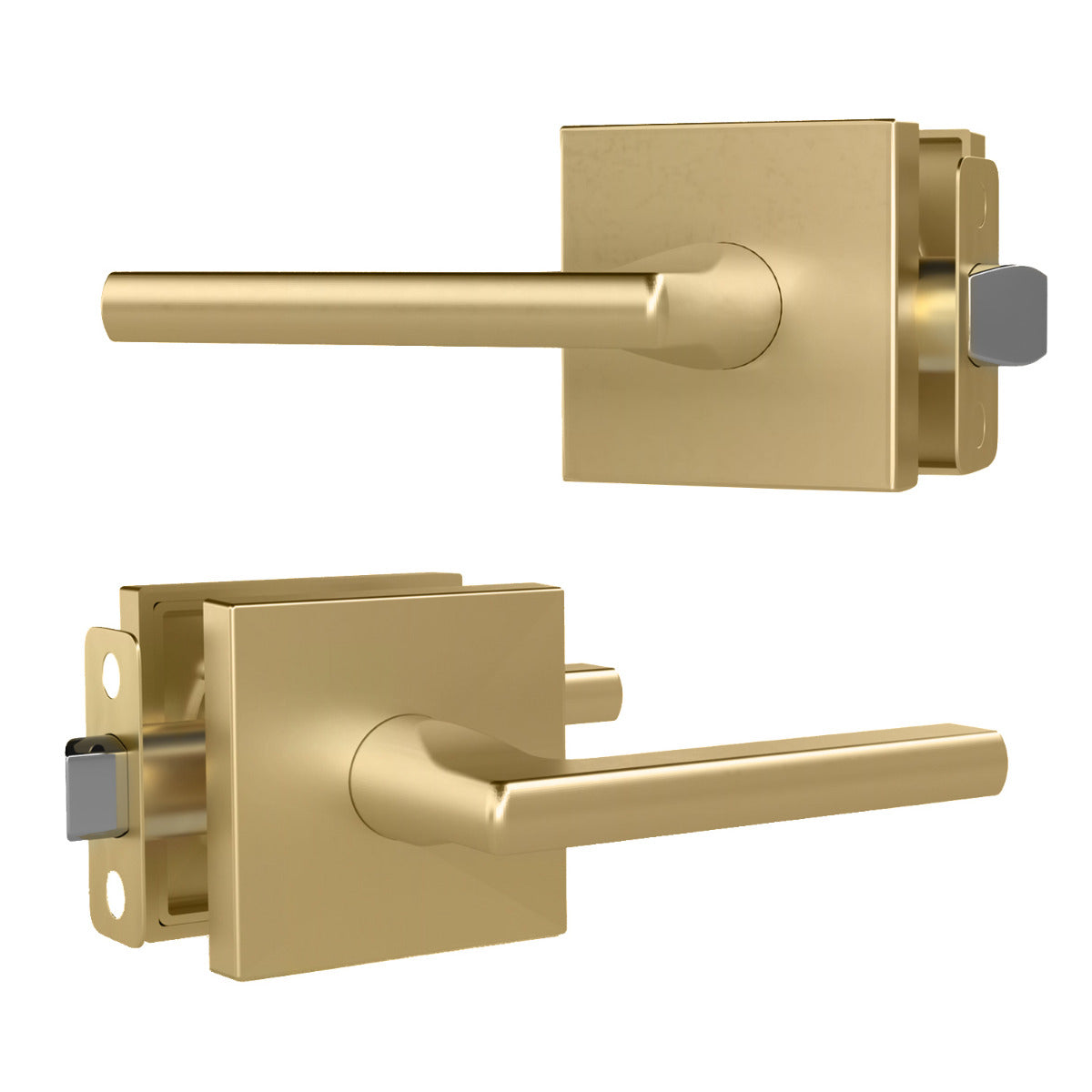 Mega Handles Prime Lever Satin Brass SB