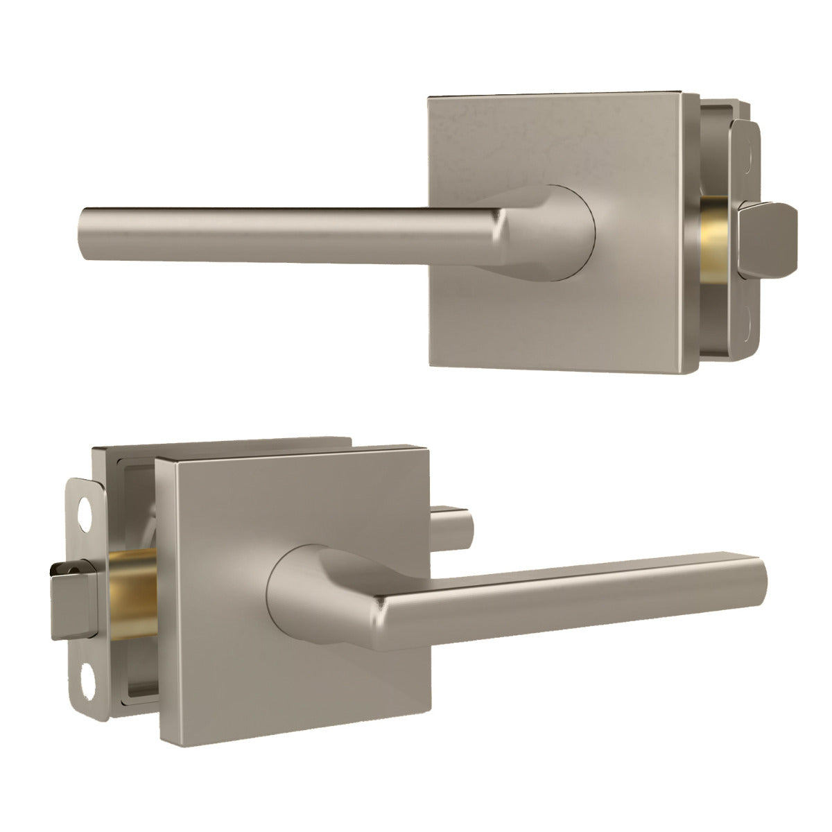 Mega Handles Prime Lever Satin Nickel SN