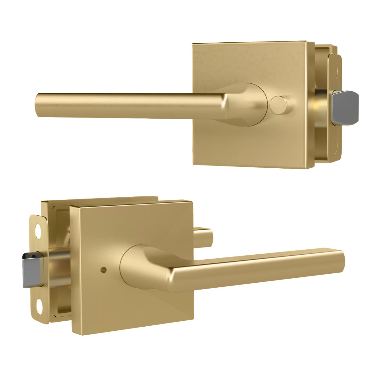 Mega Handles Prime Lever Satin Brass SB