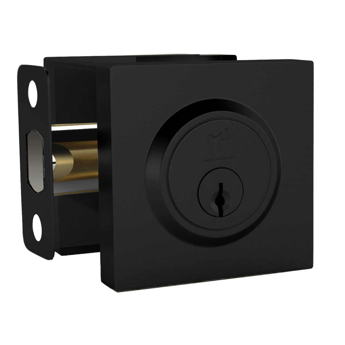 Mega Handles Robell Deadbolt Matte Black MB