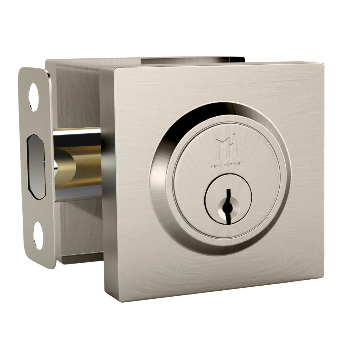 Mega Handles Robell Deadbolt Satin Nickel SN