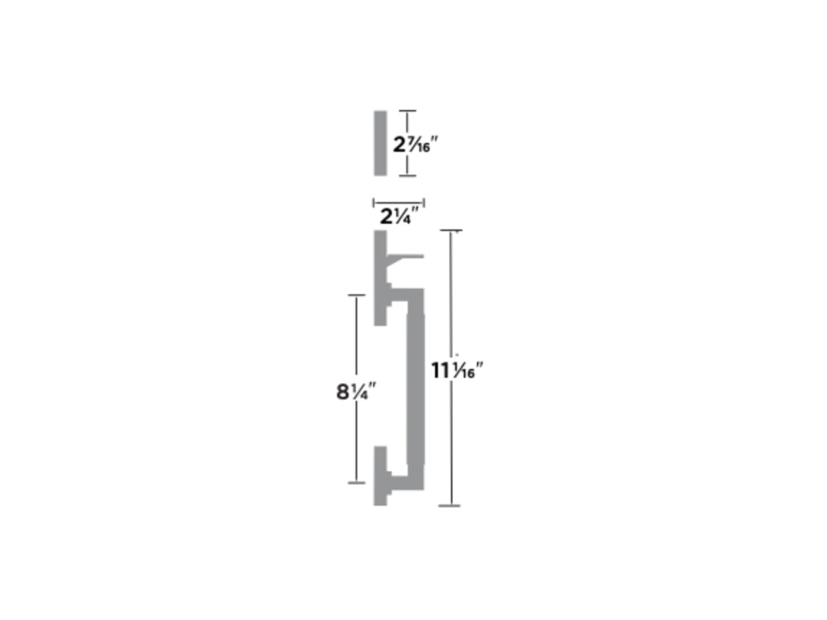 Sure-Loc Roma Handleset - Dimensions