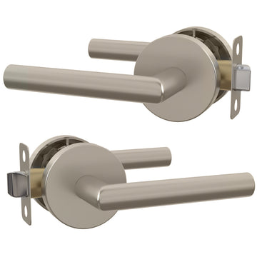 Mega Handles Ronn Lever Satin Nickel SN