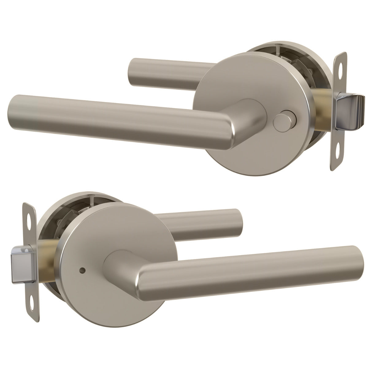 Mega Handles Ronn Lever Satin Nickel SN