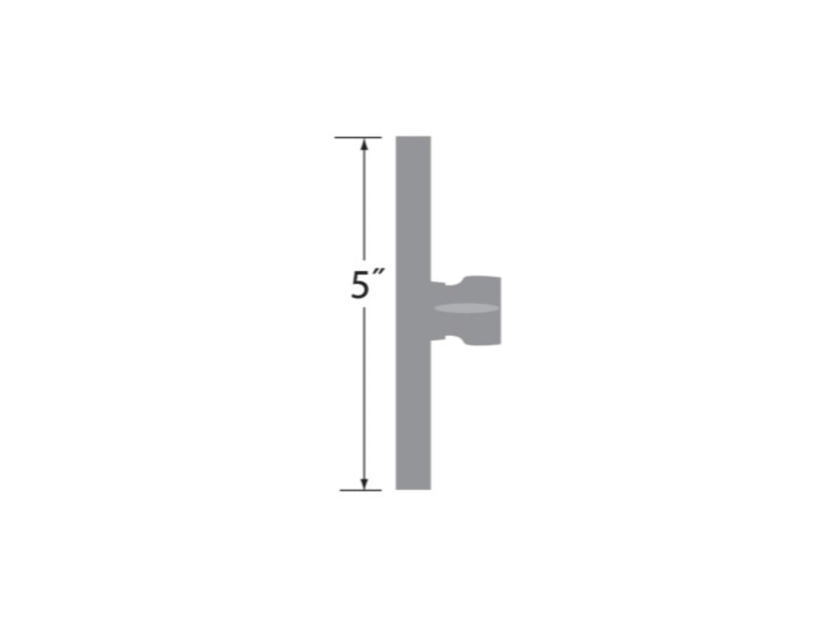 Sure-Loc Sandstone Interior Door Lever - Dimensions
