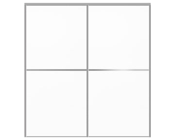 Nova Sliding Closet Doors - Style 02