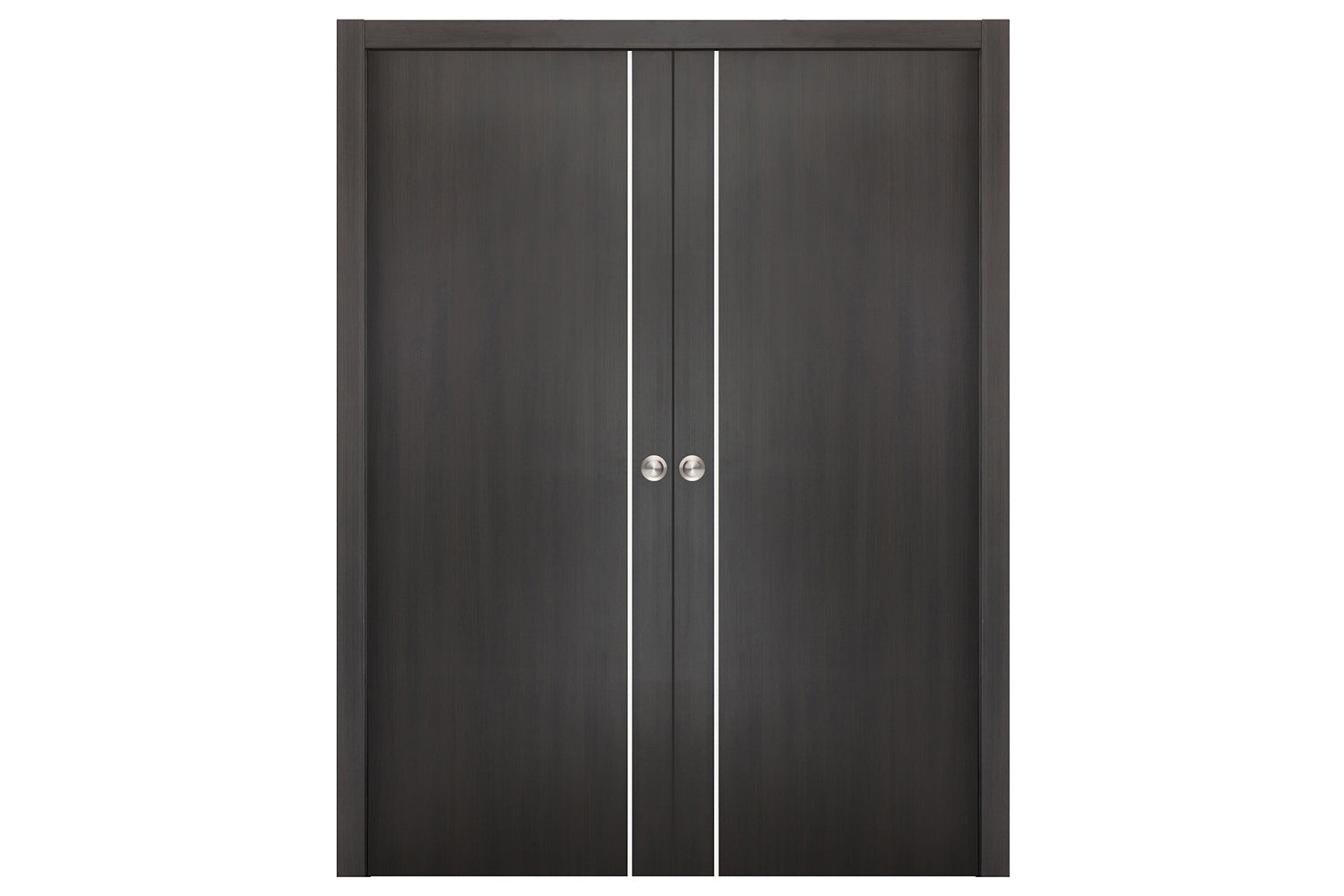 Nova Smart 003 Wenge Eco Veneer Modern Interior Door - Double Pocket Door