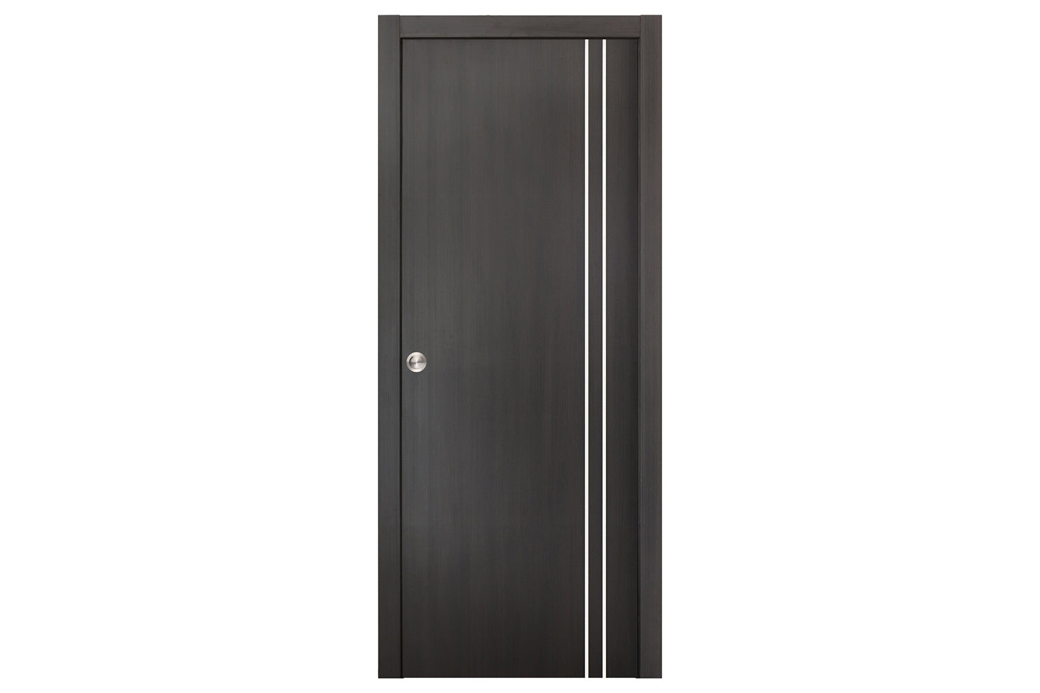 Nova Smart 006 Wenge Eco Veneer Modern Interior Door - Single Pocket Door