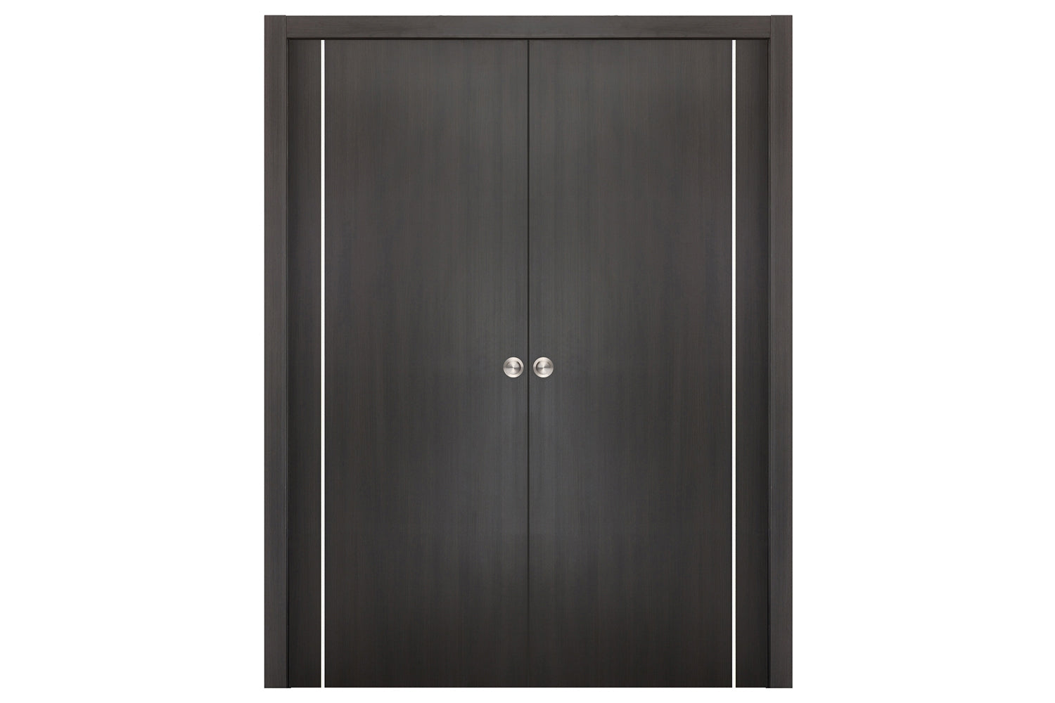 Nova Smart 007 Wenge Eco Veneer Modern Interior Door - Double Pocket Door