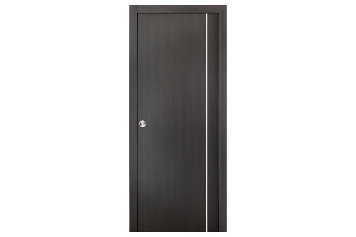Nova Smart 007 Wenge Eco Veneer Modern Interior Door - Single Pocket Door