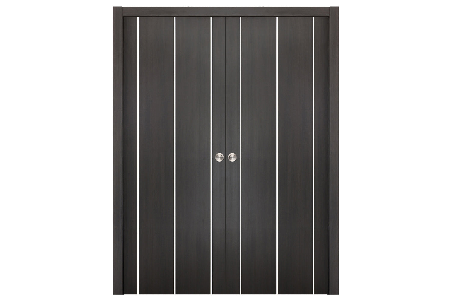 Nova Smart 009 Wenge Eco Veneer Modern Interior Door - Double Pocket Door