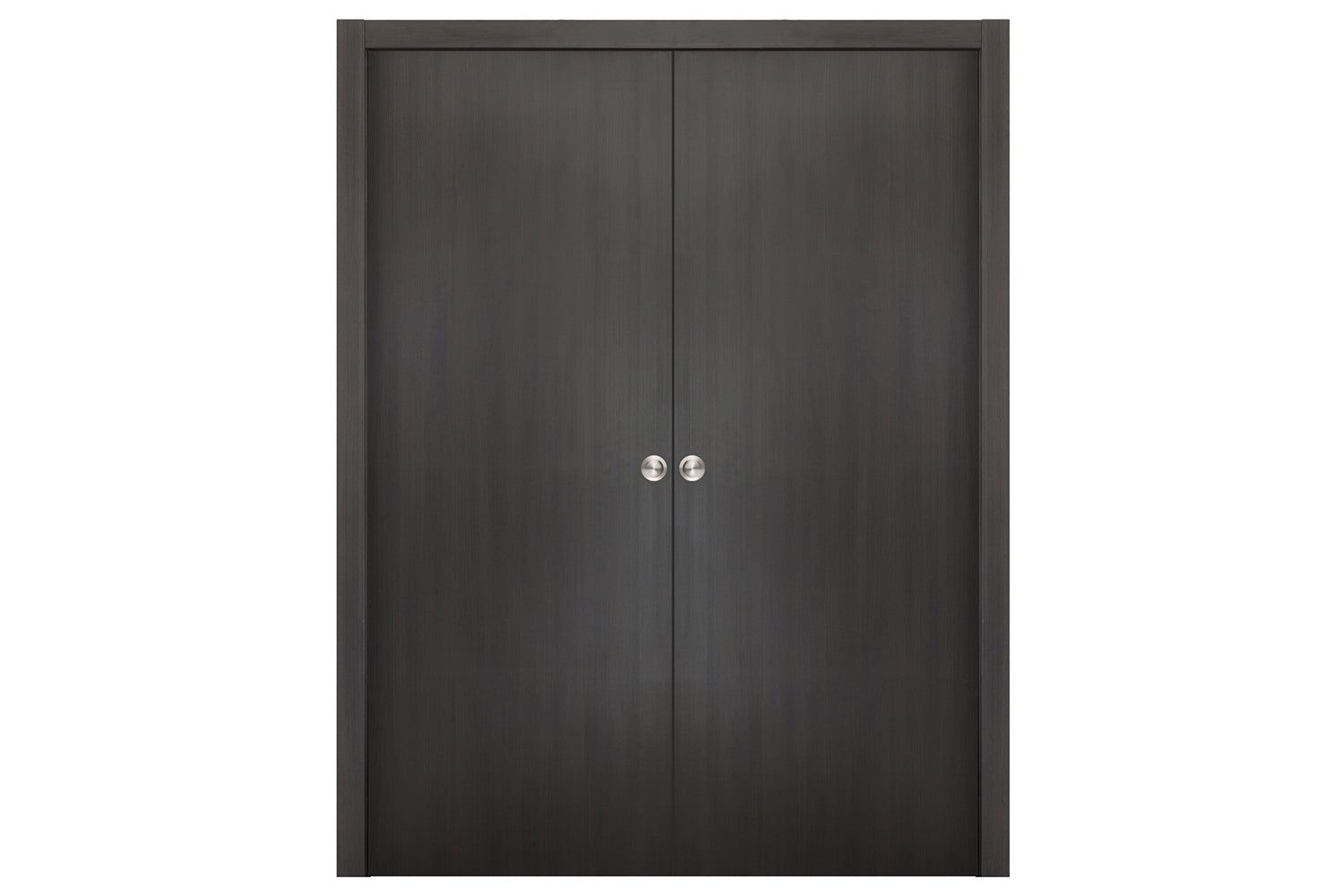 Nova Smart 001 Wenge Eco Veneer Modern Interior Door - Double Pocket Door