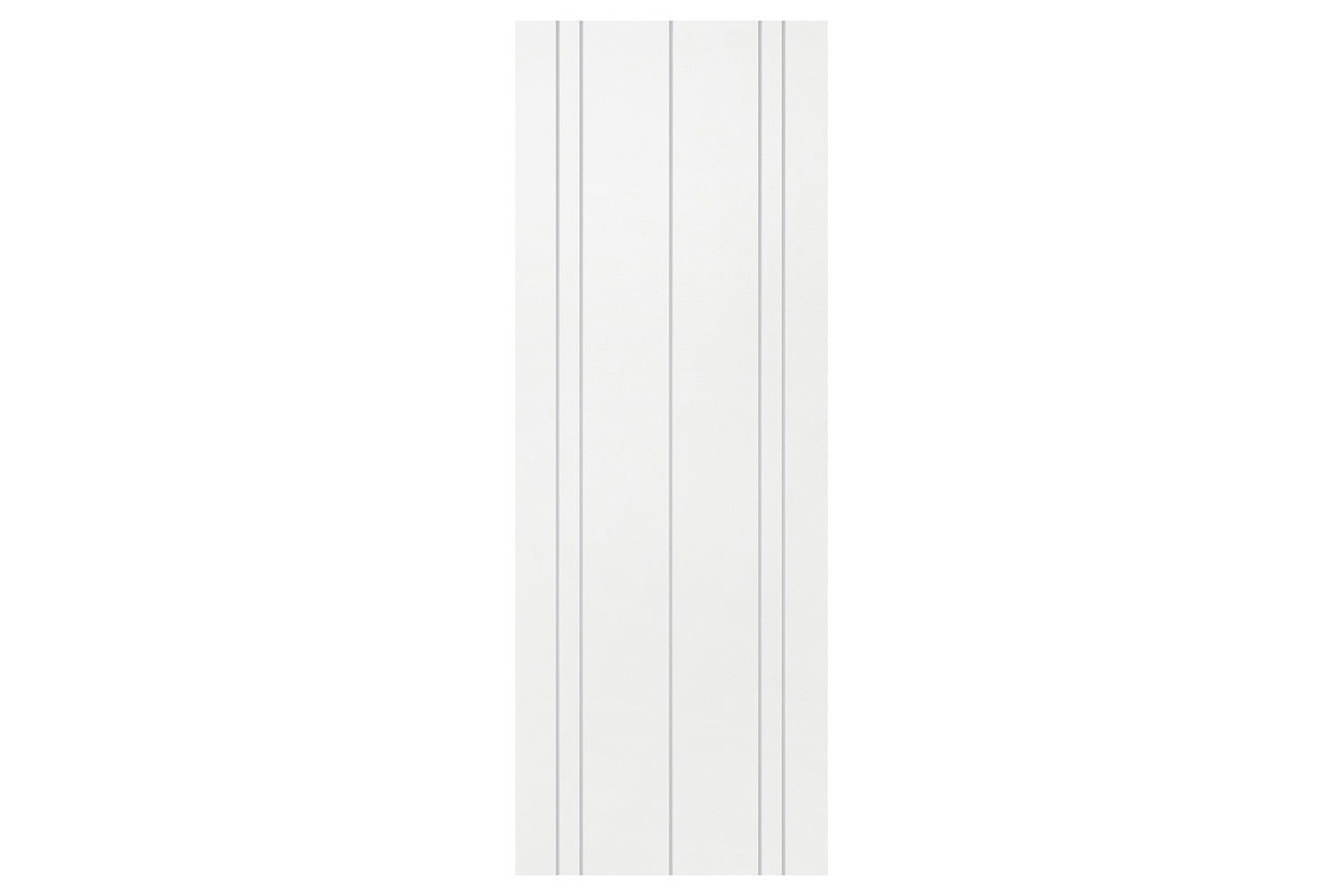 Nova Smart 011 White Cortex Laminated Modern Interior Door - Slab