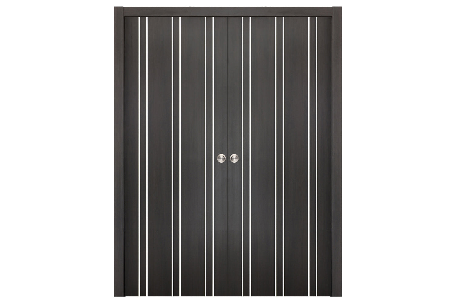 Nova Smart 012 Wenge Eco Veneer Modern Interior Door - Double Pocket Door