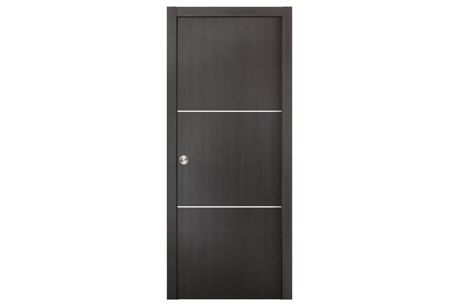Nova Smart 013 Wenge Eco Veneer Modern Interior Door - Single Pocket Door
