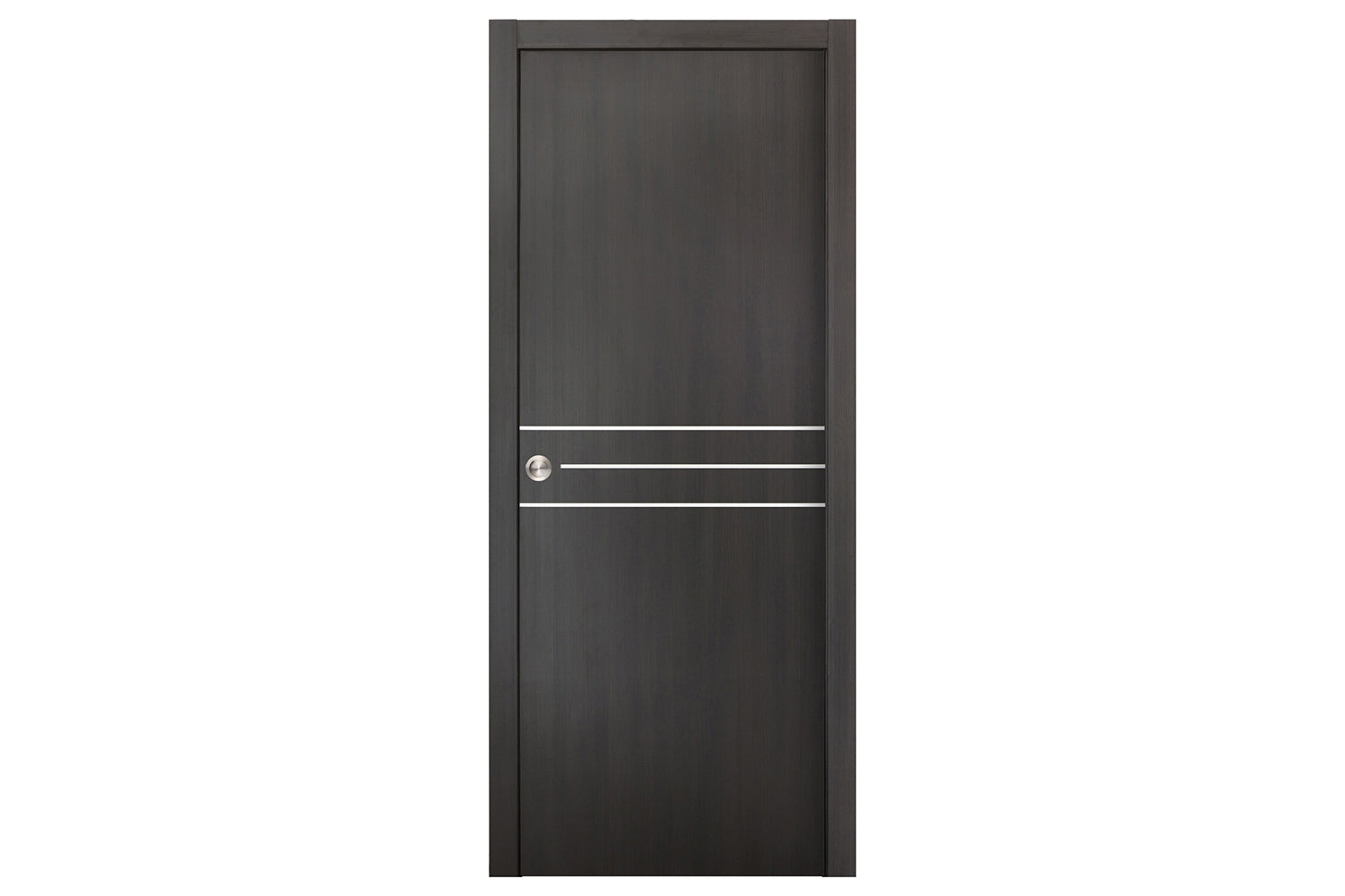 Nova Smart 016 Wenge Eco Veneer Modern Interior Door - Single Pocket Door