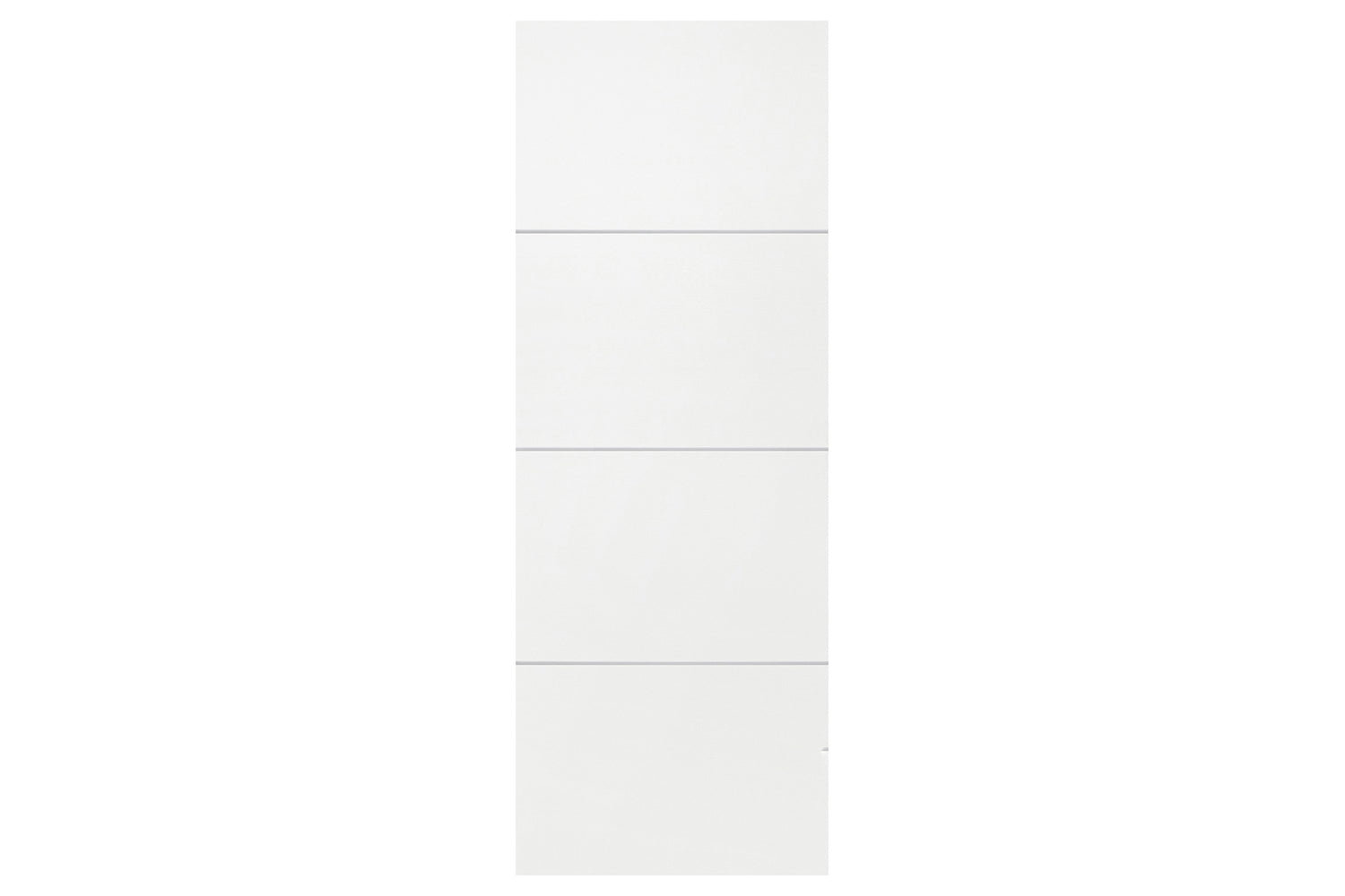Nova Smart 017 White Cortex Laminated Modern Interior Door - Slab