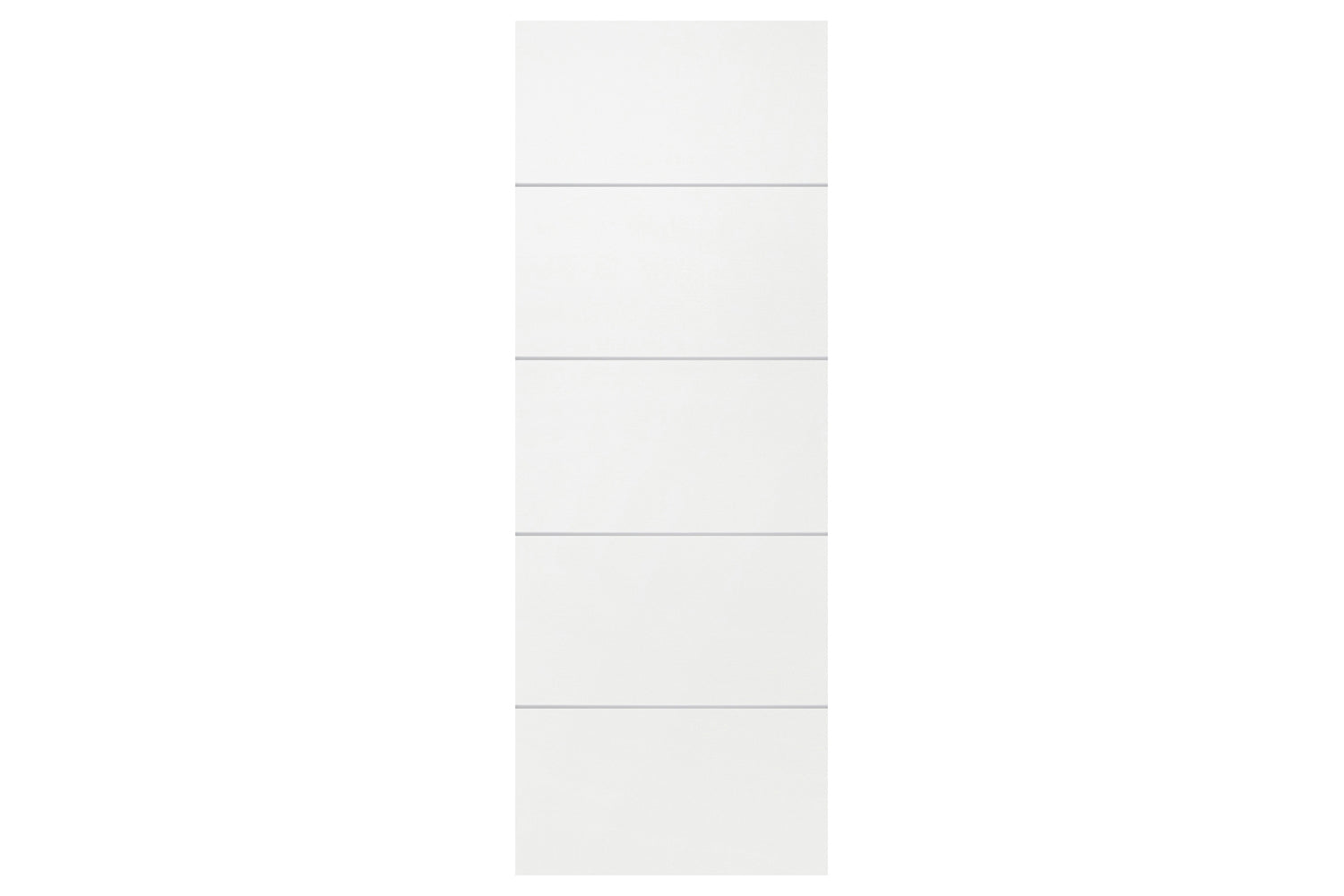 Nova Smart 018 White Cortex Laminated Modern Interior Door - Slab