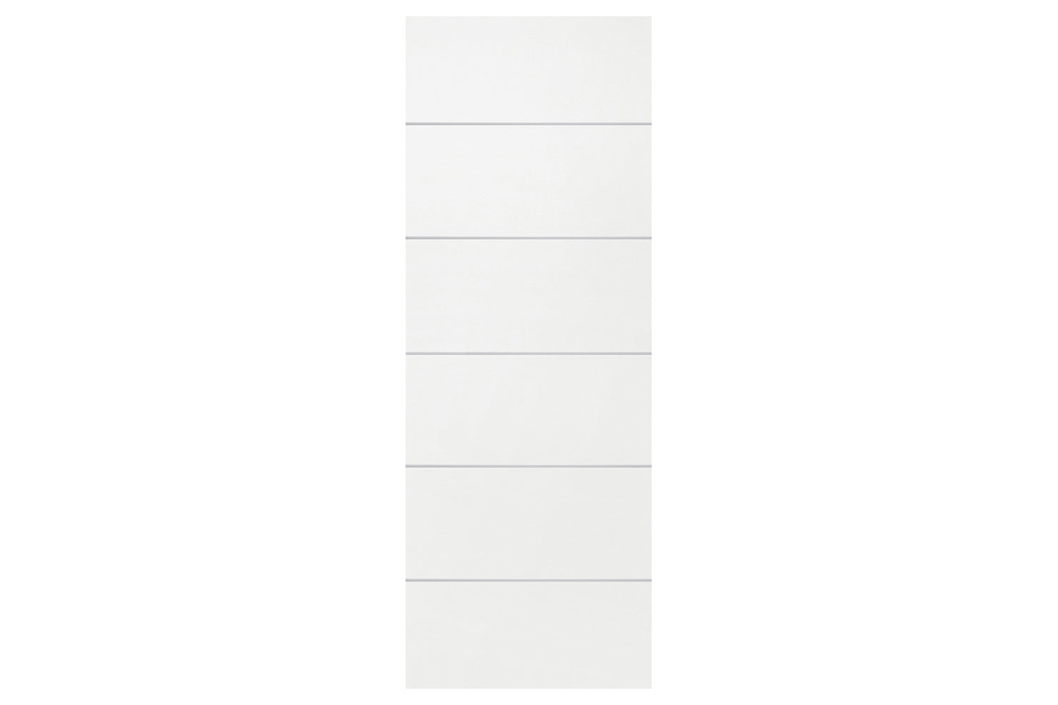 Nova Smart 019 White Cortex Laminated Modern Interior Door - Slab