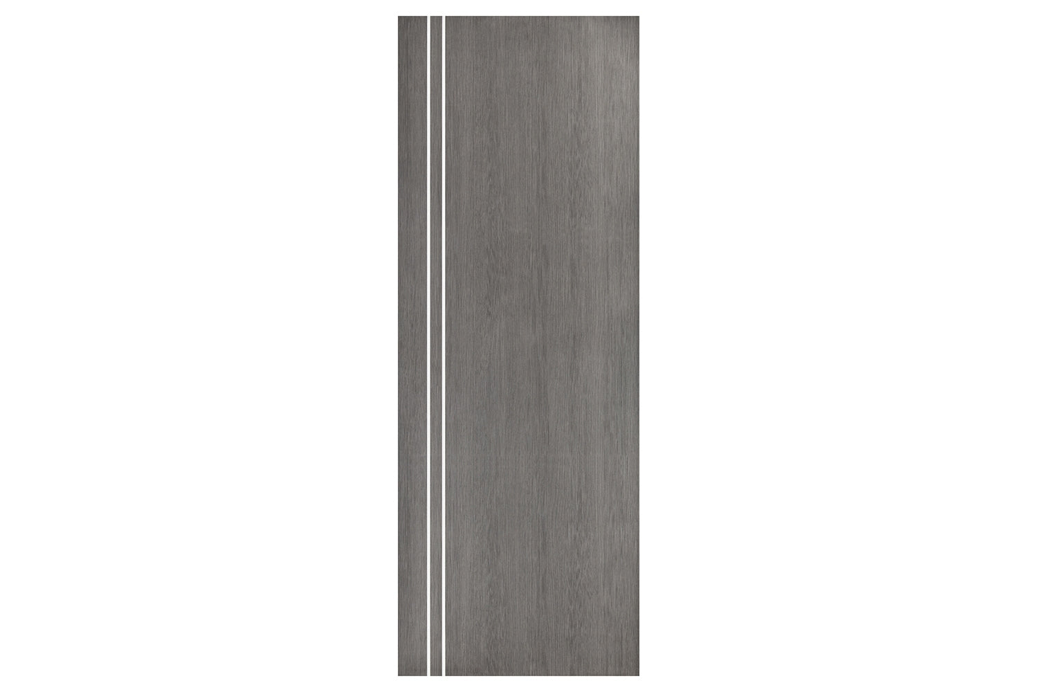 Nova Smart 002 Gray Eco Veneer Modern Interior Door - Slab