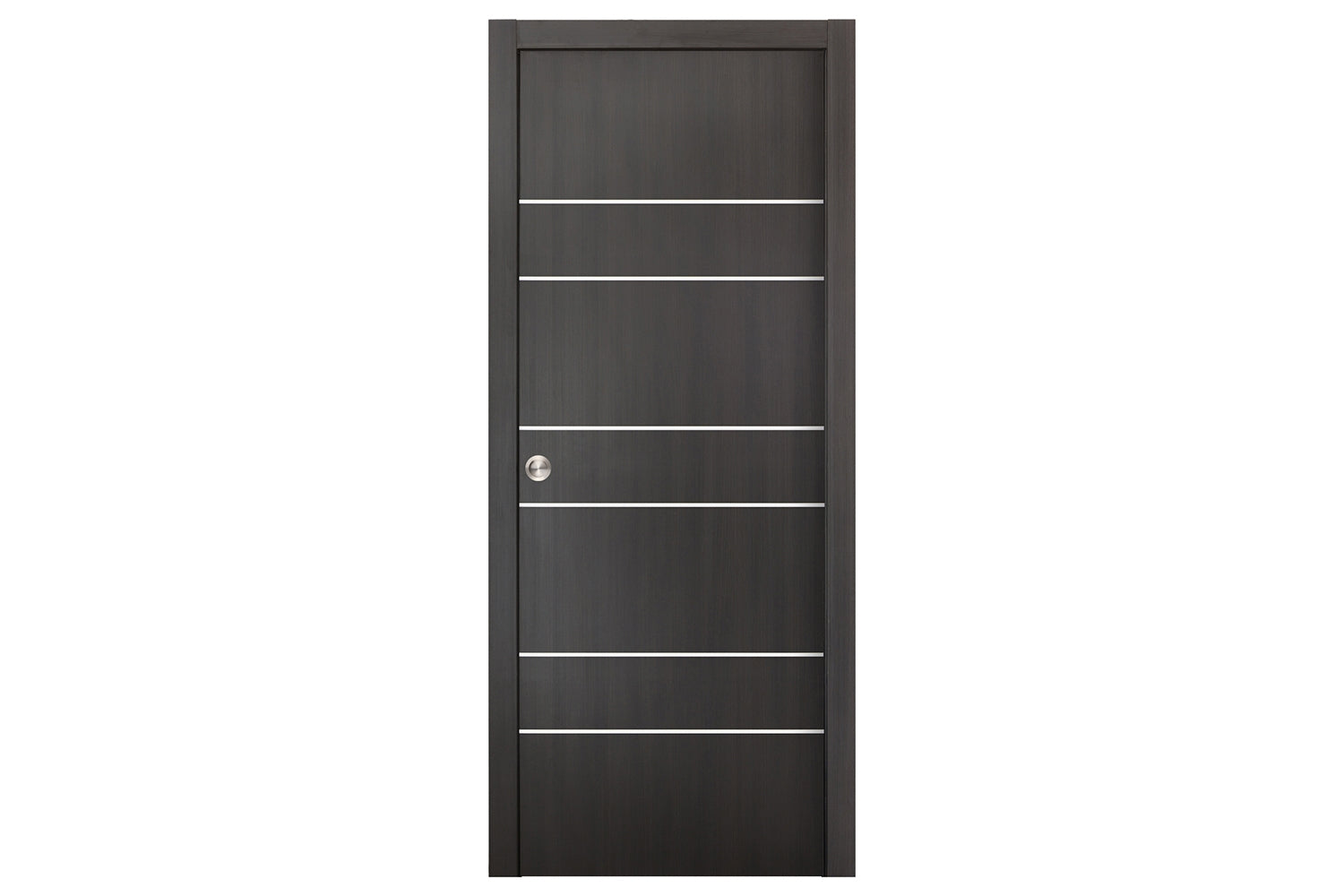 Nova Smart 020 Wenge Eco Veneer Modern Interior Door - Single Pocket Door