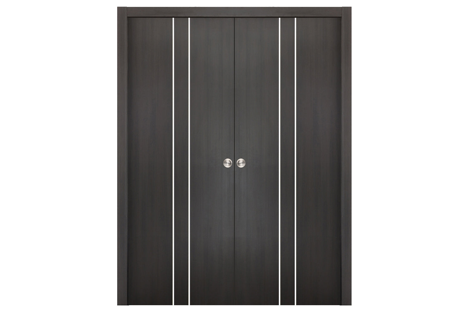 Nova Smart 021 Wenge Eco Veneer Modern Interior Door - Double Pocket Door