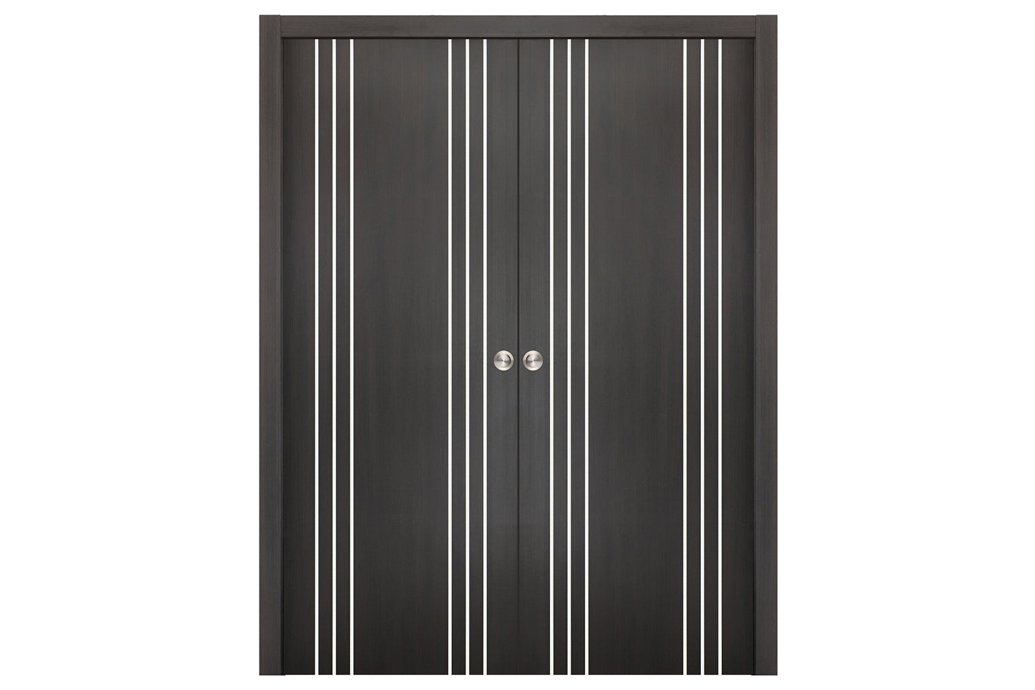 Nova Smart 022 Wenge Eco Veneer Modern Interior Door - Double Pocket Door