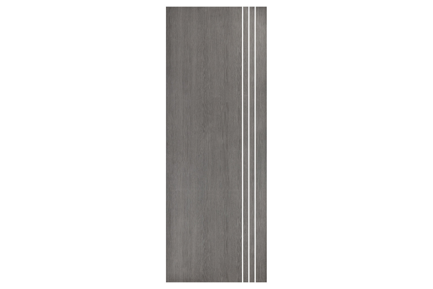 Nova Smart 005 Gray Eco Veneer Modern Interior Door - Slab
