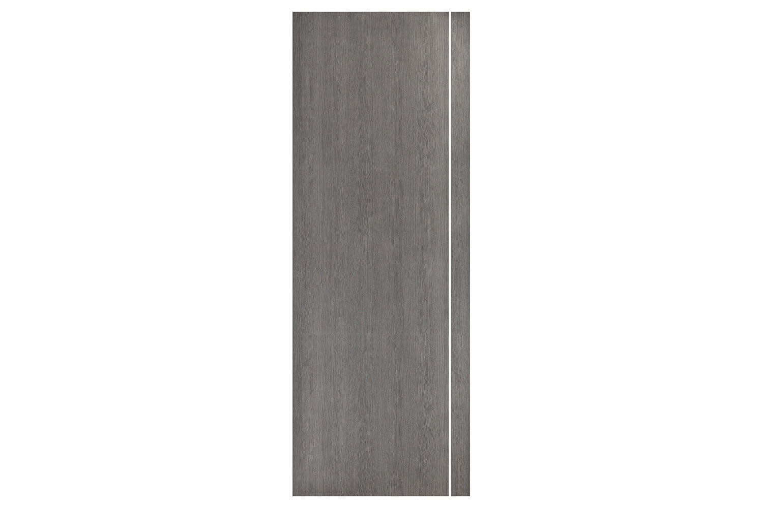 Nova Smart 007 Gray Eco Veneer Modern Interior Door - Slab