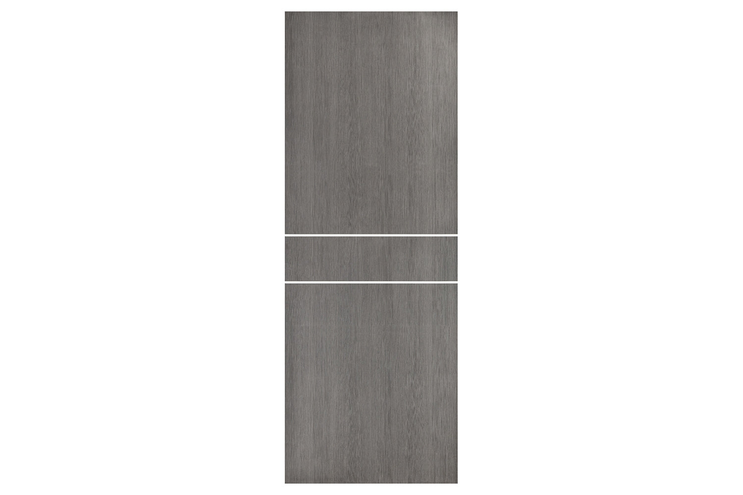 Nova Smart 015 Gray Eco Veneer Modern Interior Door - Slab