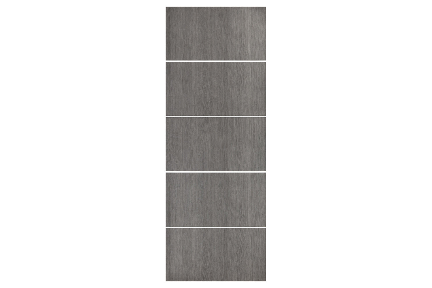 Nova Smart 018 Gray Eco Veneer Modern Interior Door - Slab