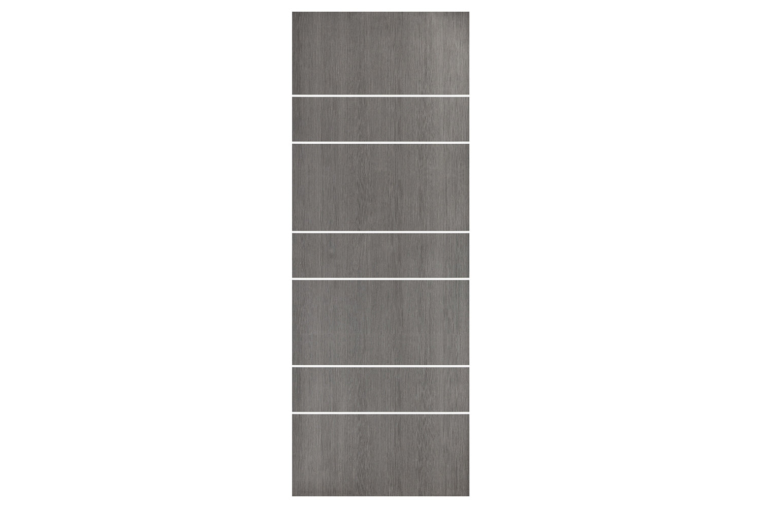 Nova Smart 020 Gray Eco Veneer Modern Interior Door - Slab