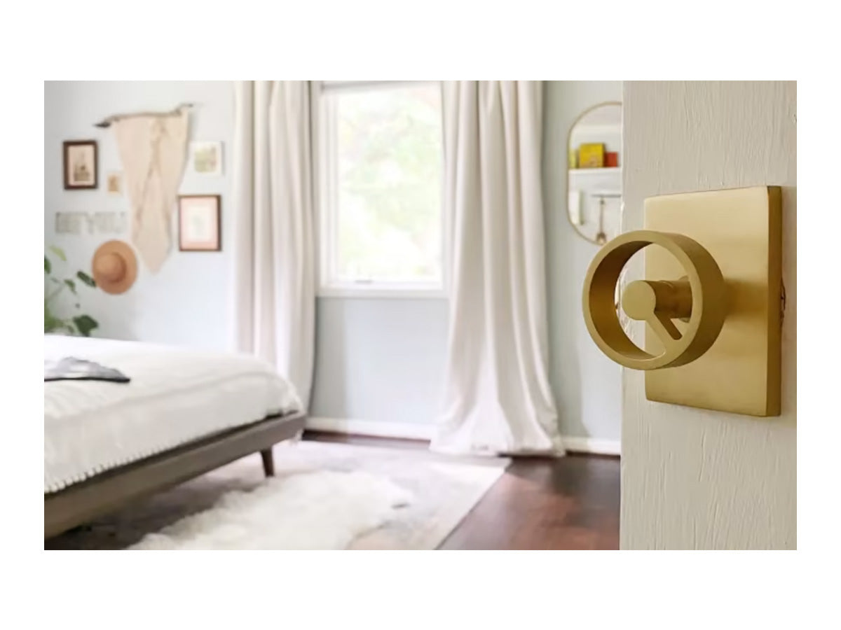 Emtek Spoke Brass Knob