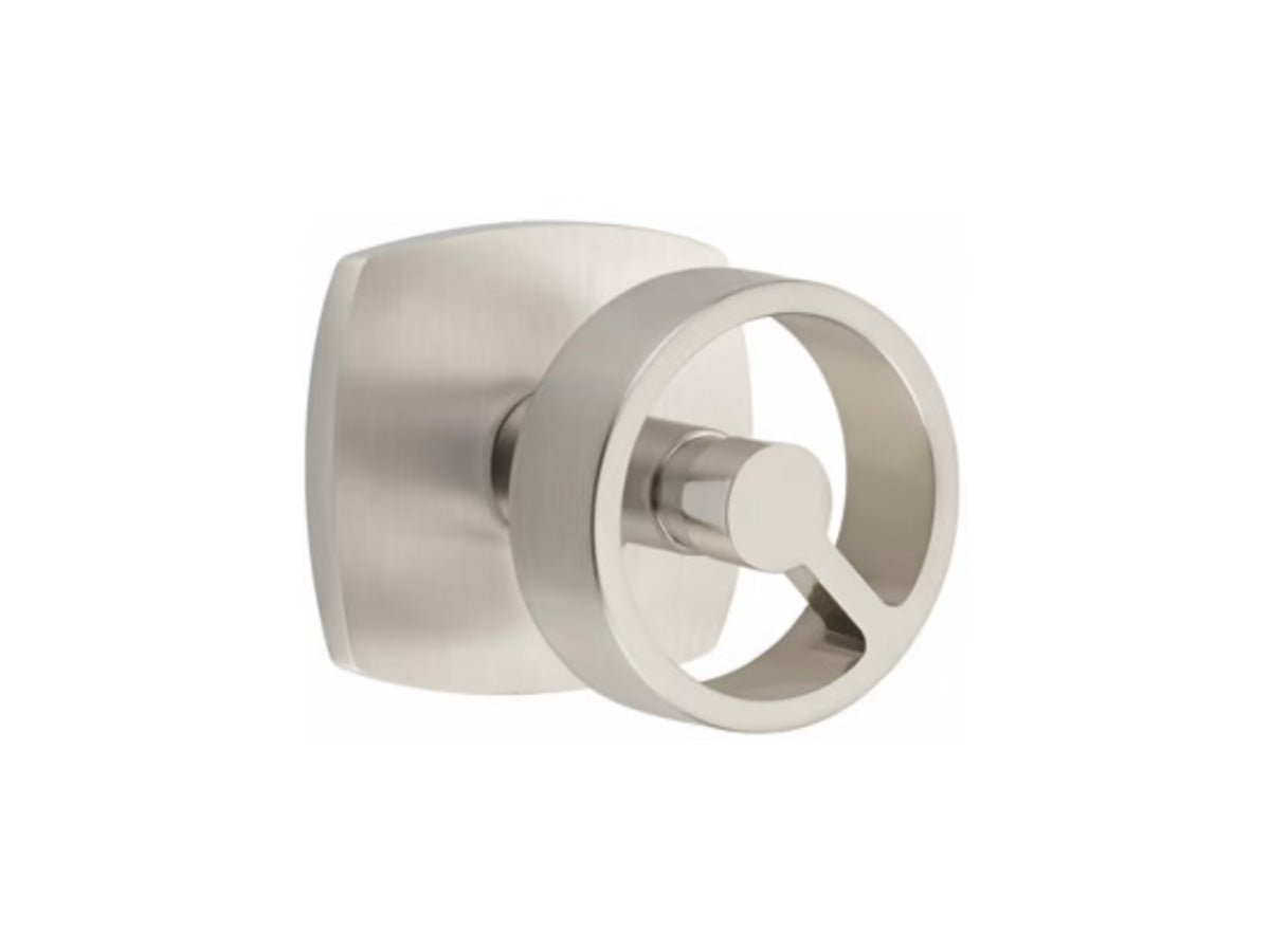 Emtek Spoke Brass Knob - Satin Nickel US15