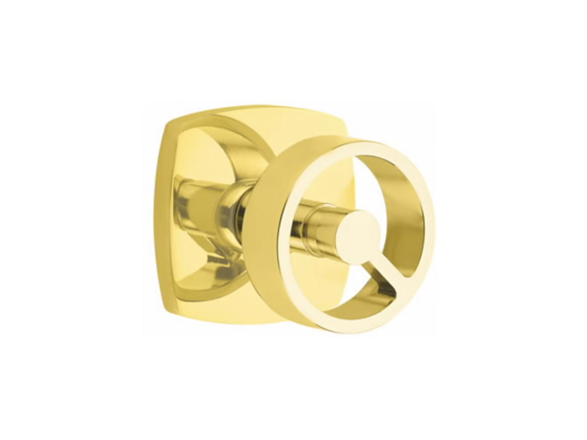 Emtek Spoke Brass Knob