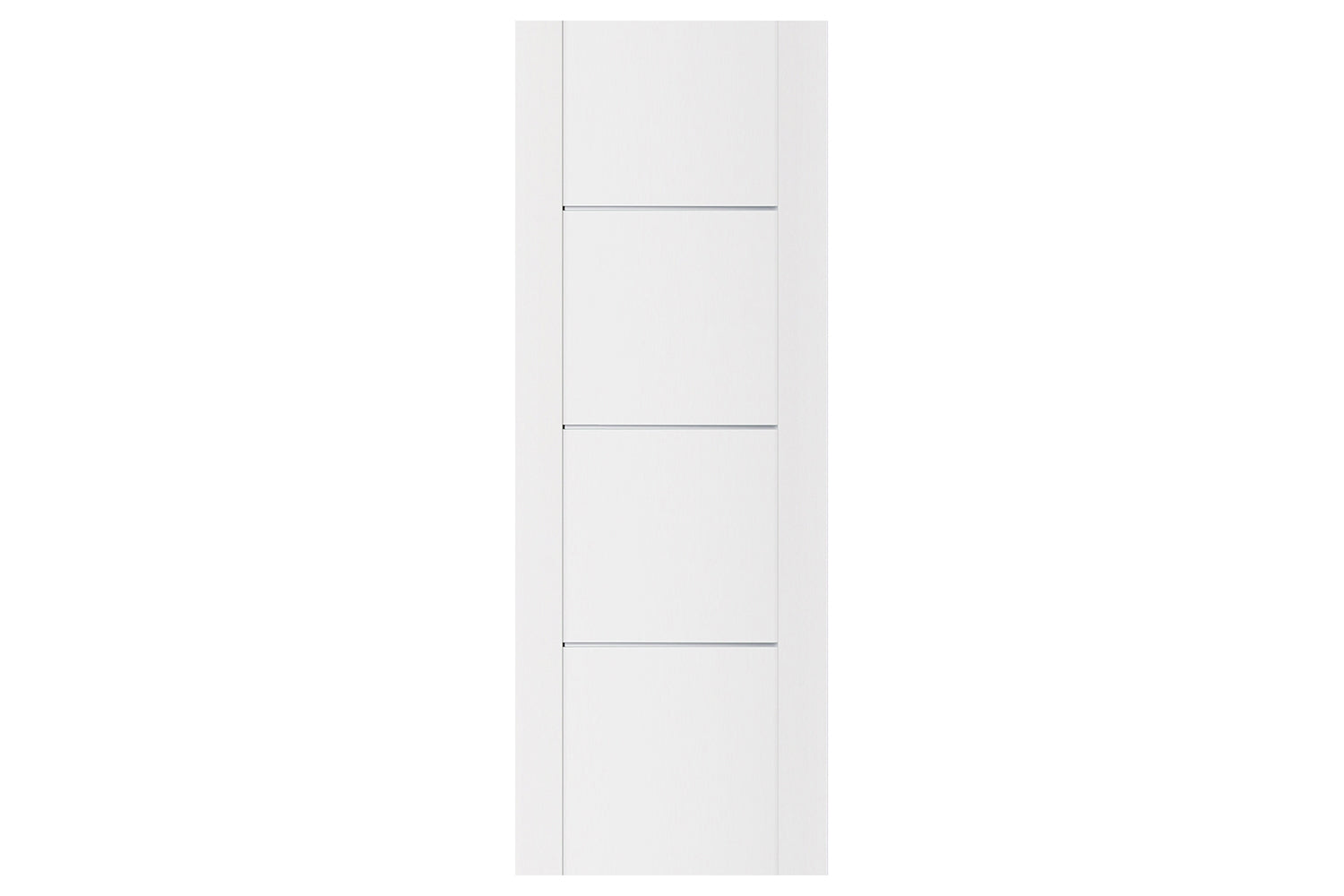 Nova Stile 006 Soft White Laminated Modern Interior Door - Slab