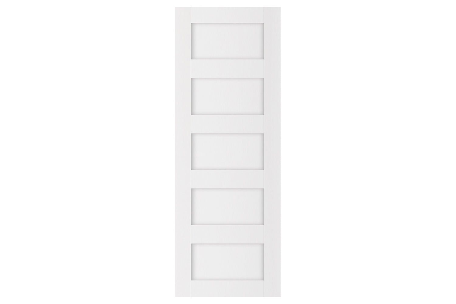 Nova Stile 022 Soft White Laminated Modern Interior Door - Slab