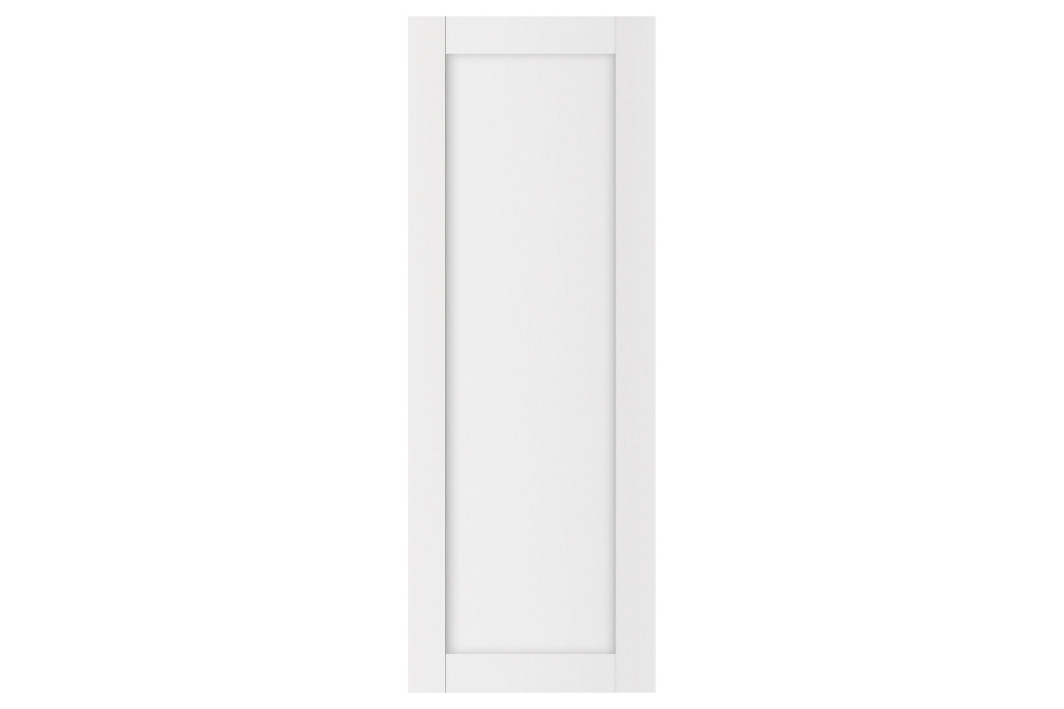 Nova Stile 054 Soft White Laminated Modern Interior Door - Slab