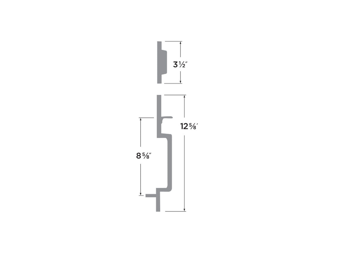 Sure-Loc Stockholm Handleset - Dimensions