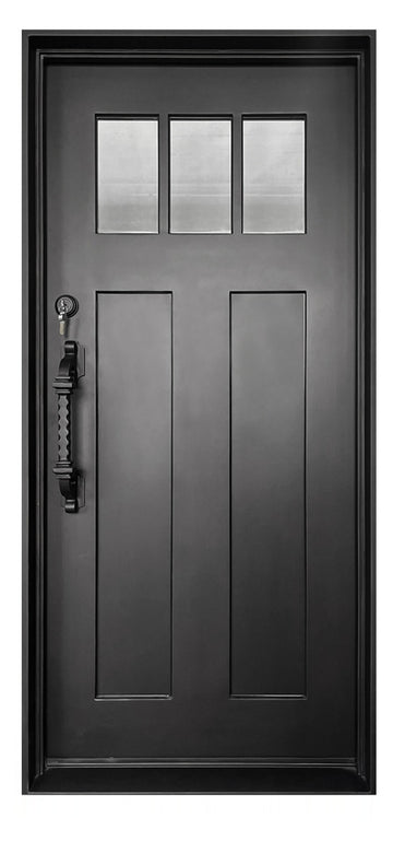 Stonehenge SH 100 Wrought Iron Exterior Door size 38 x 82