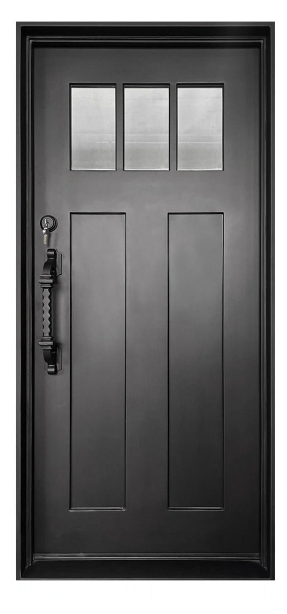 Stonehenge SH 100 Wrought Iron Exterior Door size 38 x 82