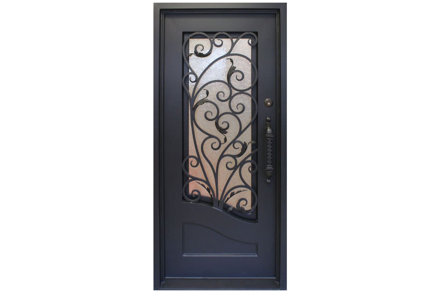 Stonehenge SH 12 Wrought Iron Exterior Door size 38 x 82