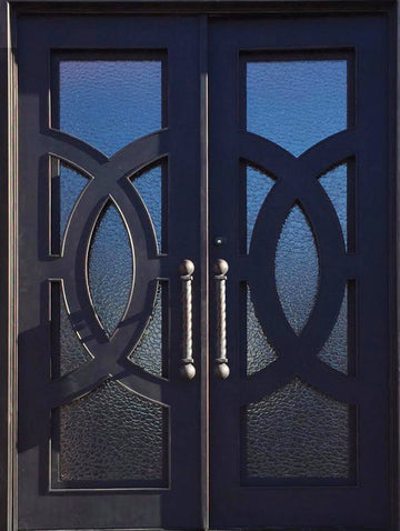 Stonehenge SH 44 Wrought Iron Exterior Door size 72 x 96