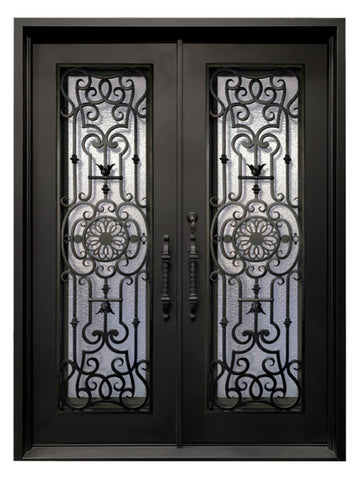 Stonehenge SH 49 Wrought Iron Exterior Door size 72 x 82