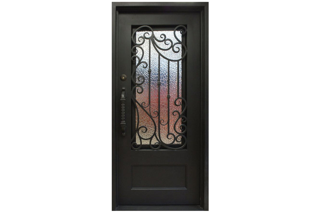 Stonehenge SH 50 Wrought Iron Exterior Door size 38 x 82